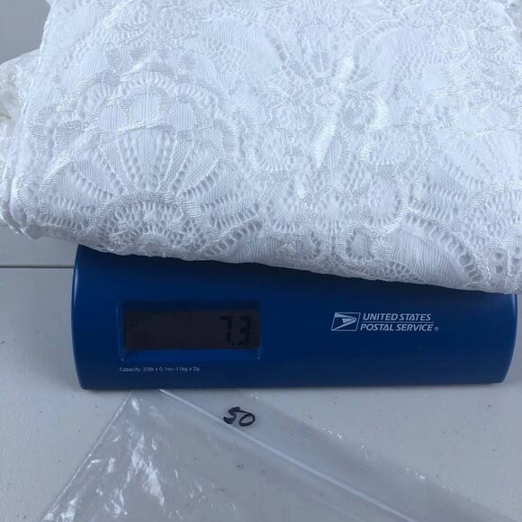 Lace floral lined blouse by design small - Picture 10 of 10